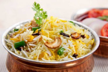 Vegetable Biryani at Banjara